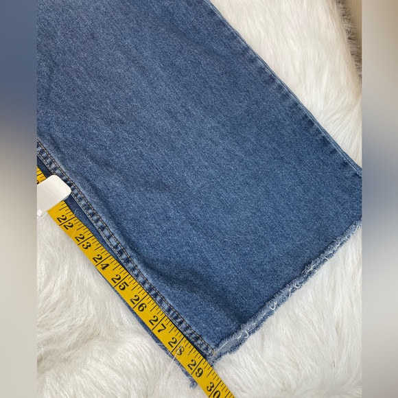 Lucky Brand Pull On Patch Pocket Wide-Leg Denim Jeans - Picture 14 of 16